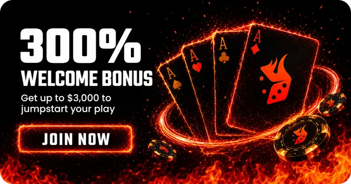Ignition welcome bonus 300% up to $3.000